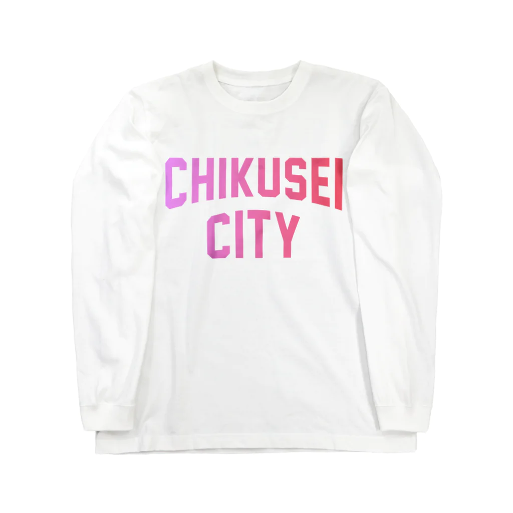 JIMOTOE Wear Local Japanの筑西市 CHIKUSEI CITY ロングスリーブTシャツ