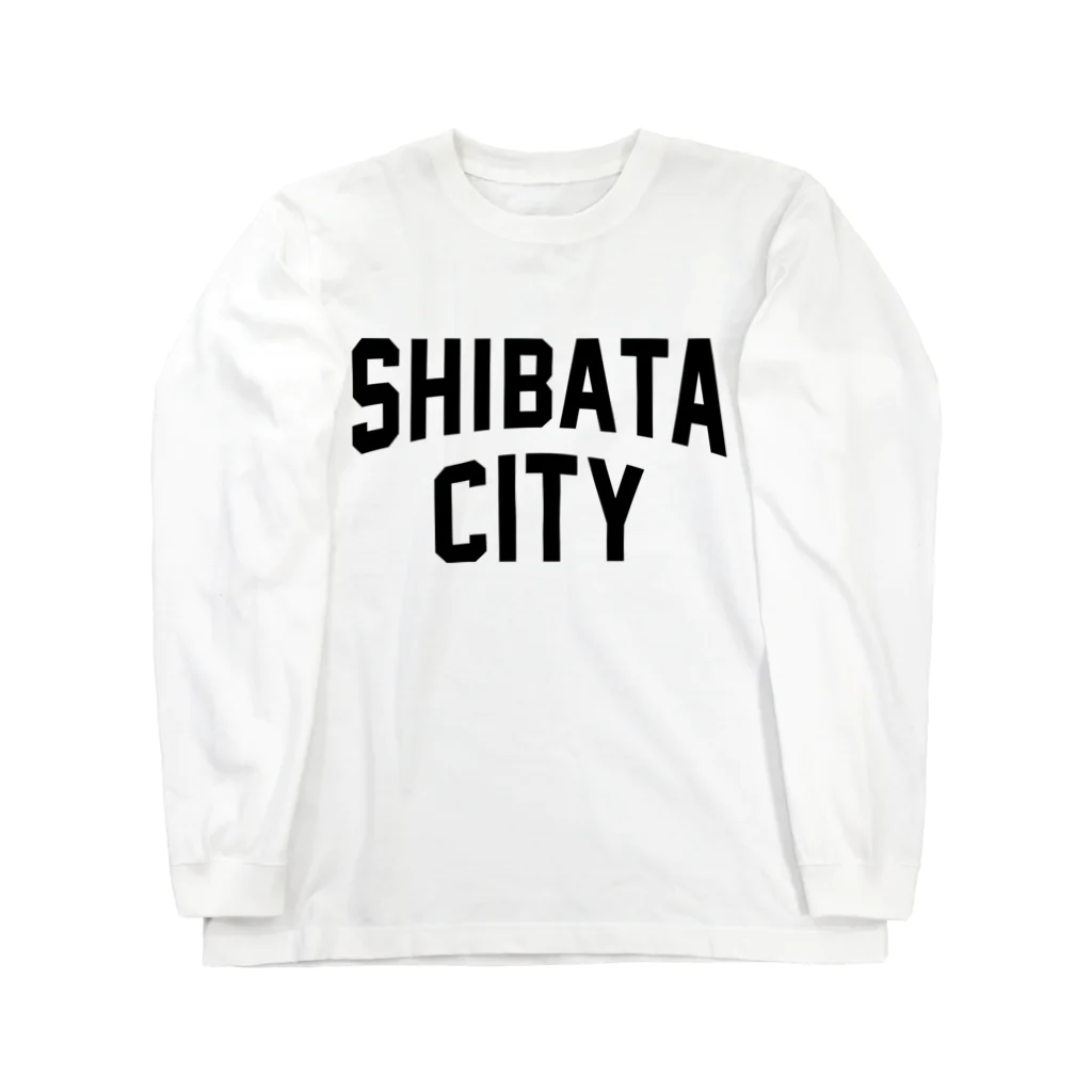 JIMOTOE Wear Local Japanの新発田市 SHIBATA CITY Long Sleeve T-Shirt