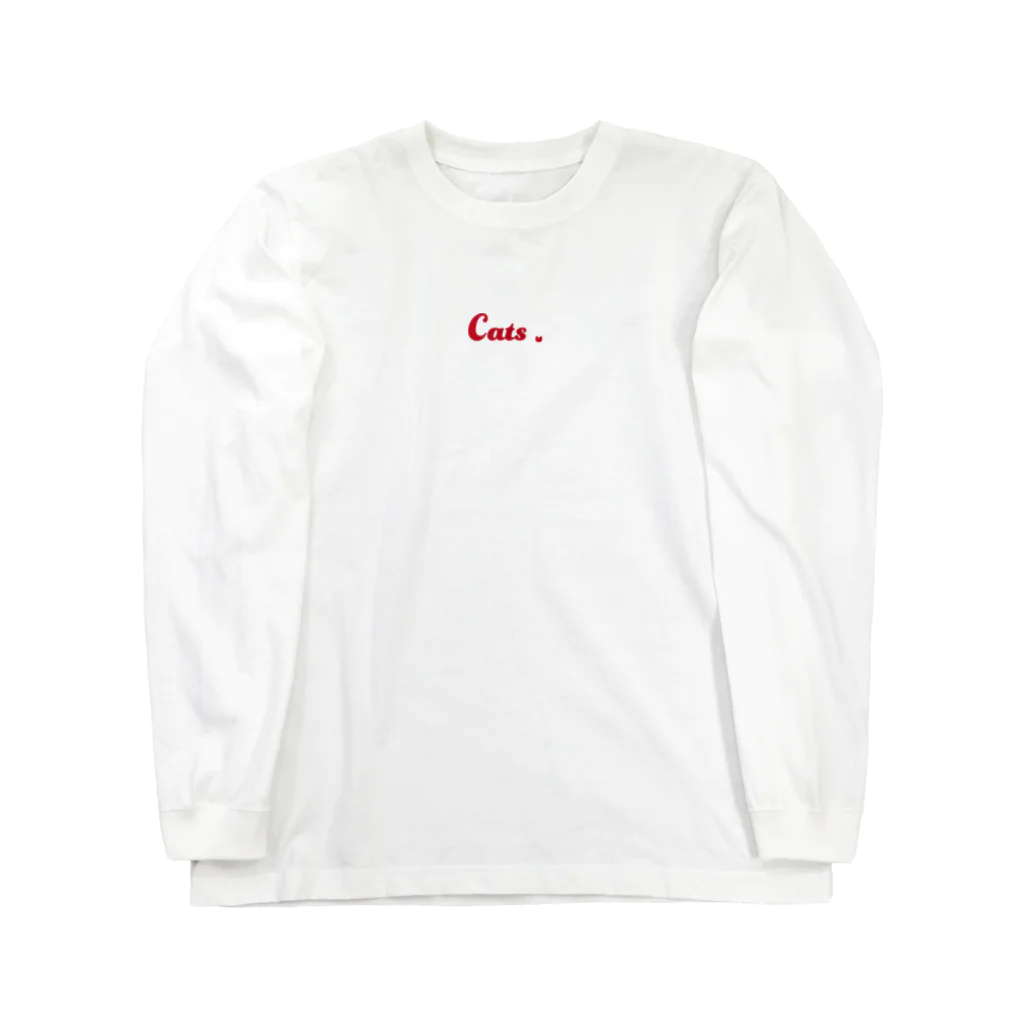 8wariの猫好きによる猫好きのためのそれ　レッド Long Sleeve T-Shirt