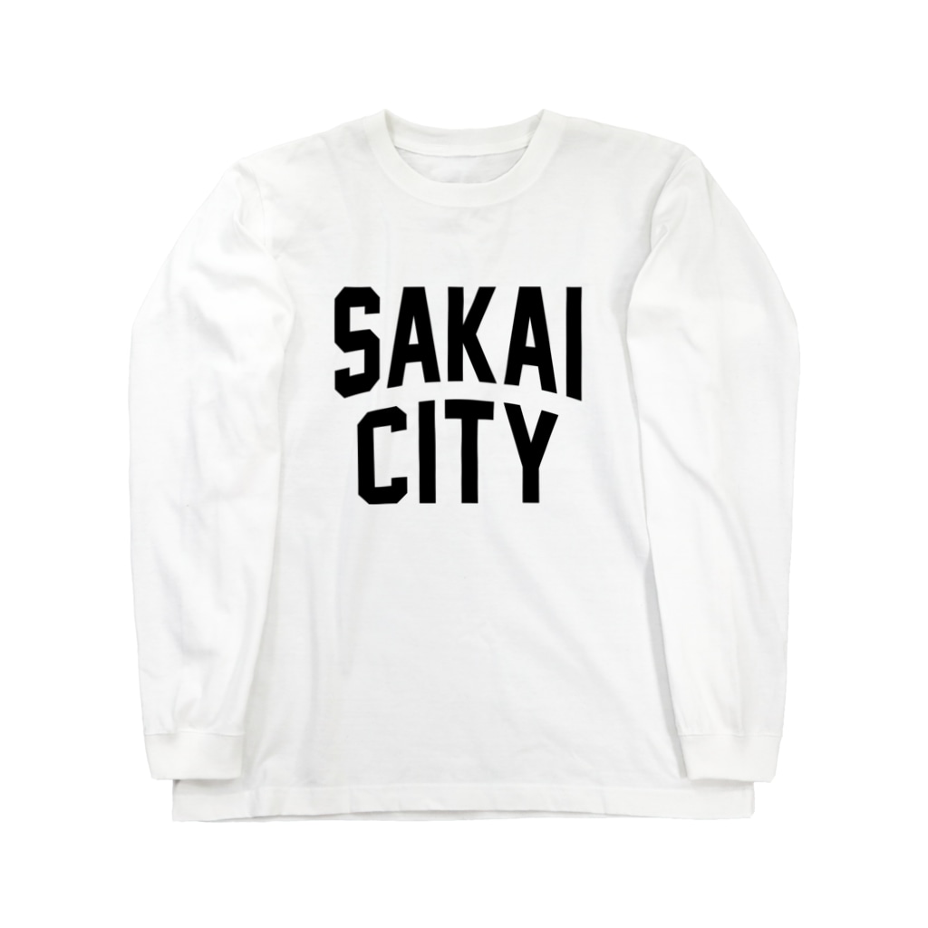 JIMOTO Wear Local Japanの坂井市 SAKAI CITY Long Sleeve T-Shirt