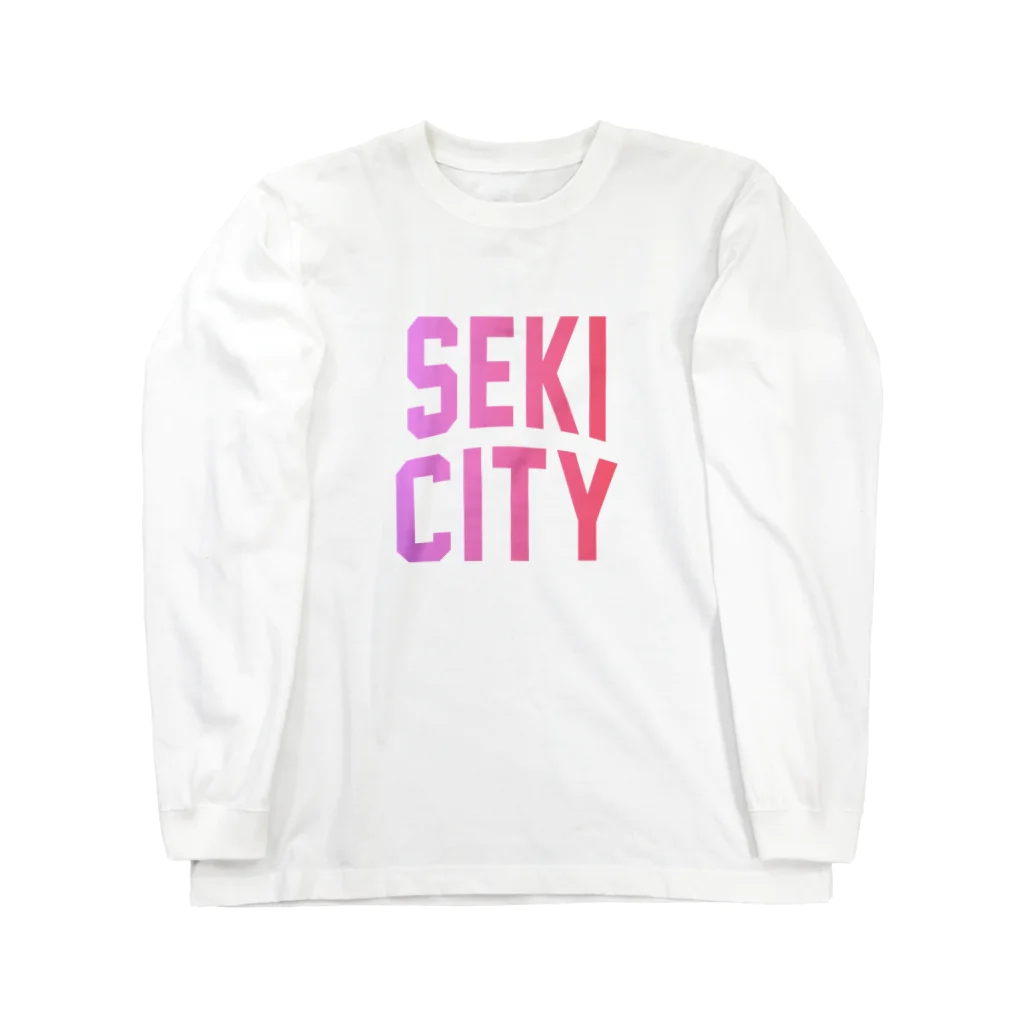 JIMOTOE Wear Local Japanの関市 SEKI CITY Long Sleeve T-Shirt