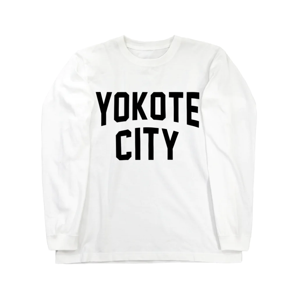 JIMOTOE Wear Local Japanの横手市 YOKOTE CITY ロングスリーブTシャツ