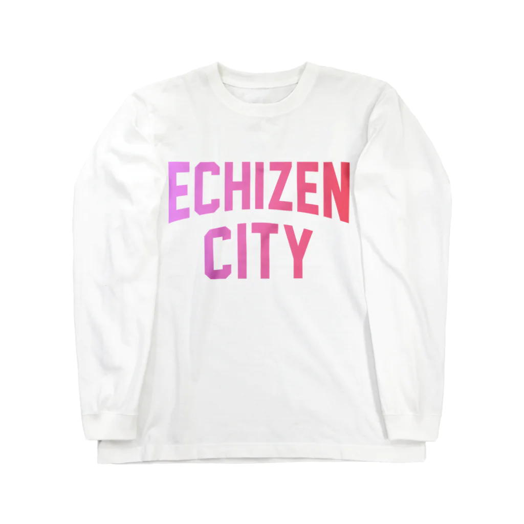 JIMOTOE Wear Local Japanの越前市 ECHIZEN CITY Long Sleeve T-Shirt