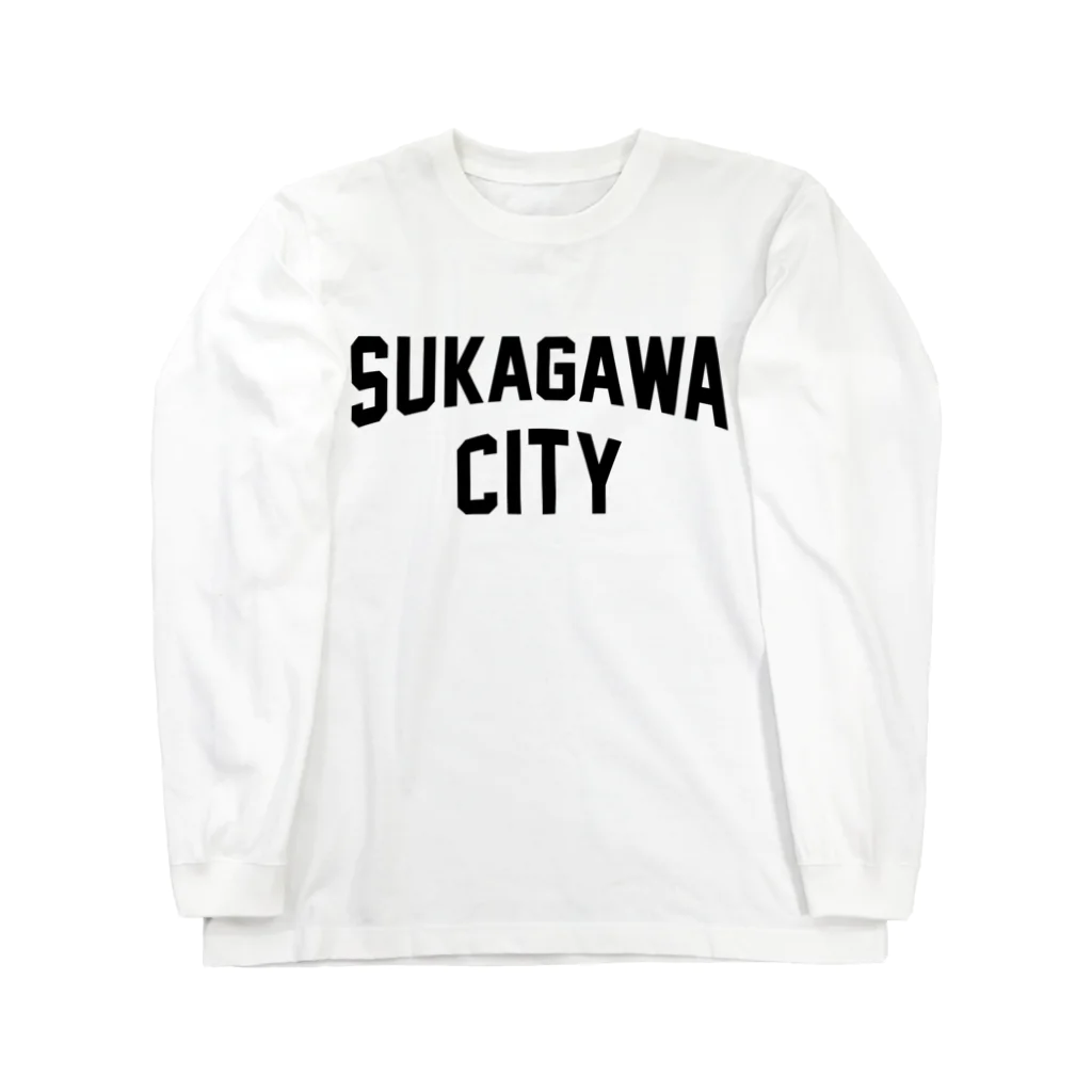 JIMOTOE Wear Local Japanの須賀川市 SUKAGAWA CITY Long Sleeve T-Shirt