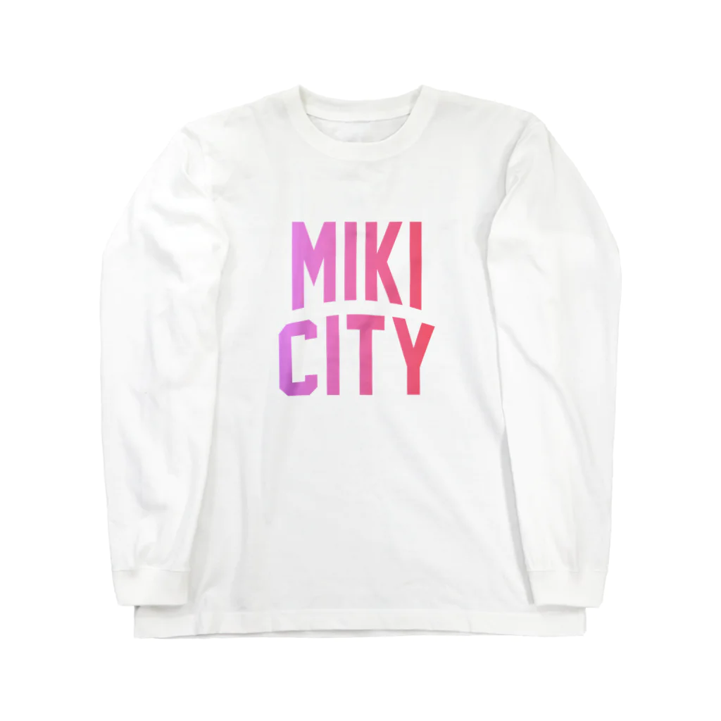 JIMOTOE Wear Local Japanの三木市 MIKI CITY ロングスリーブTシャツ