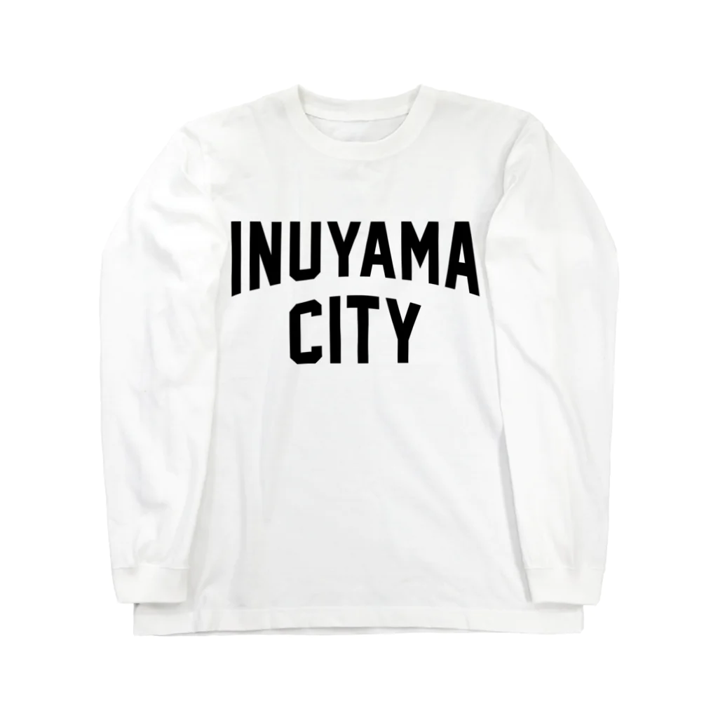 JIMOTOE Wear Local Japanの犬山市 INUYAMA CITY Long Sleeve T-Shirt