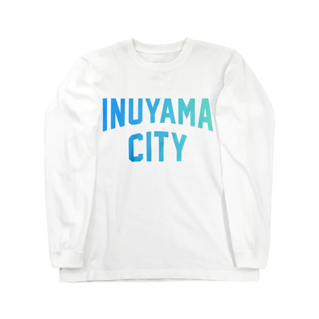 JIMOTOE Wear Local Japanの犬山市 INUYAMA CITY ロングスリーブTシャツ