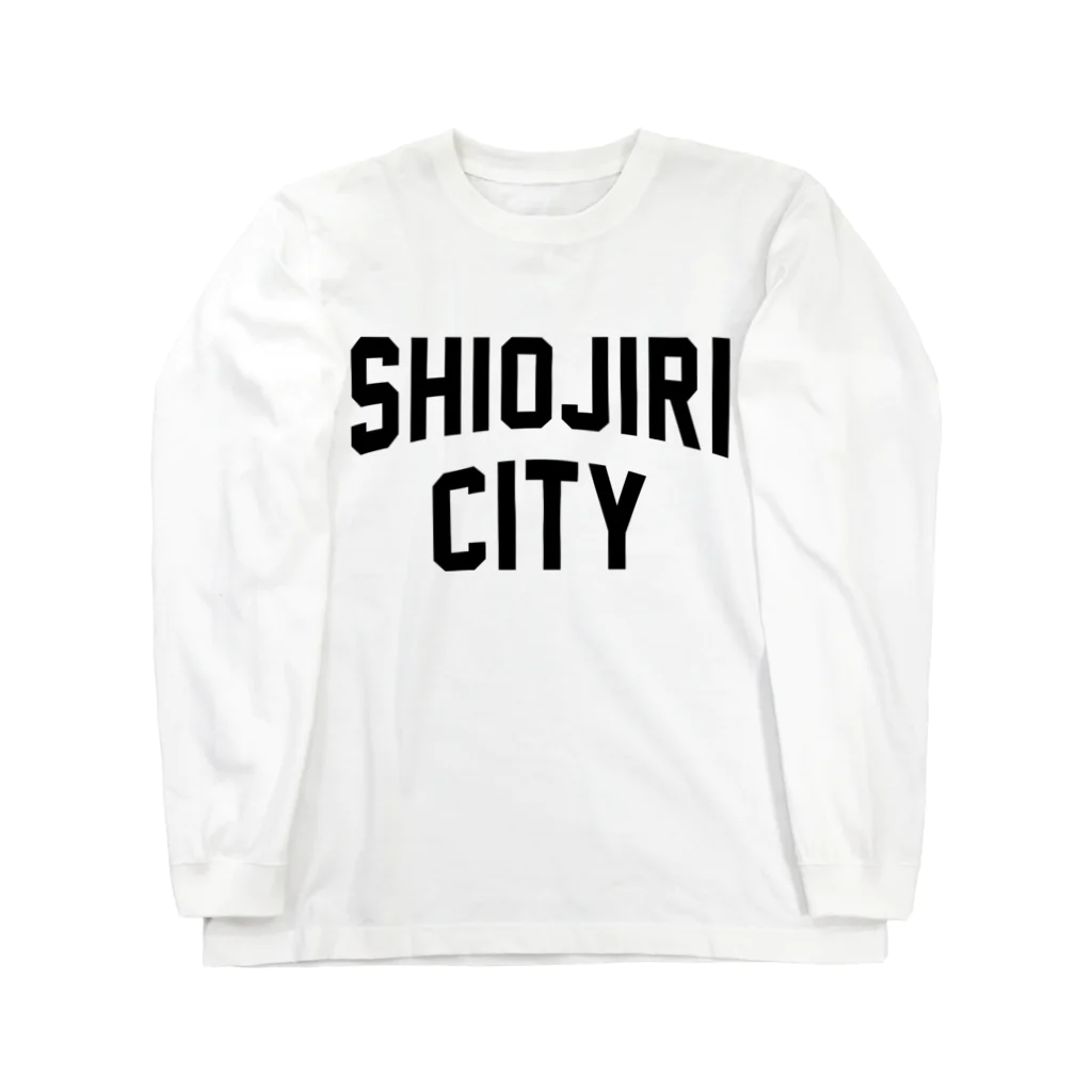 JIMOTOE Wear Local Japanの塩尻市 SHIOJIRI CITY Long Sleeve T-Shirt