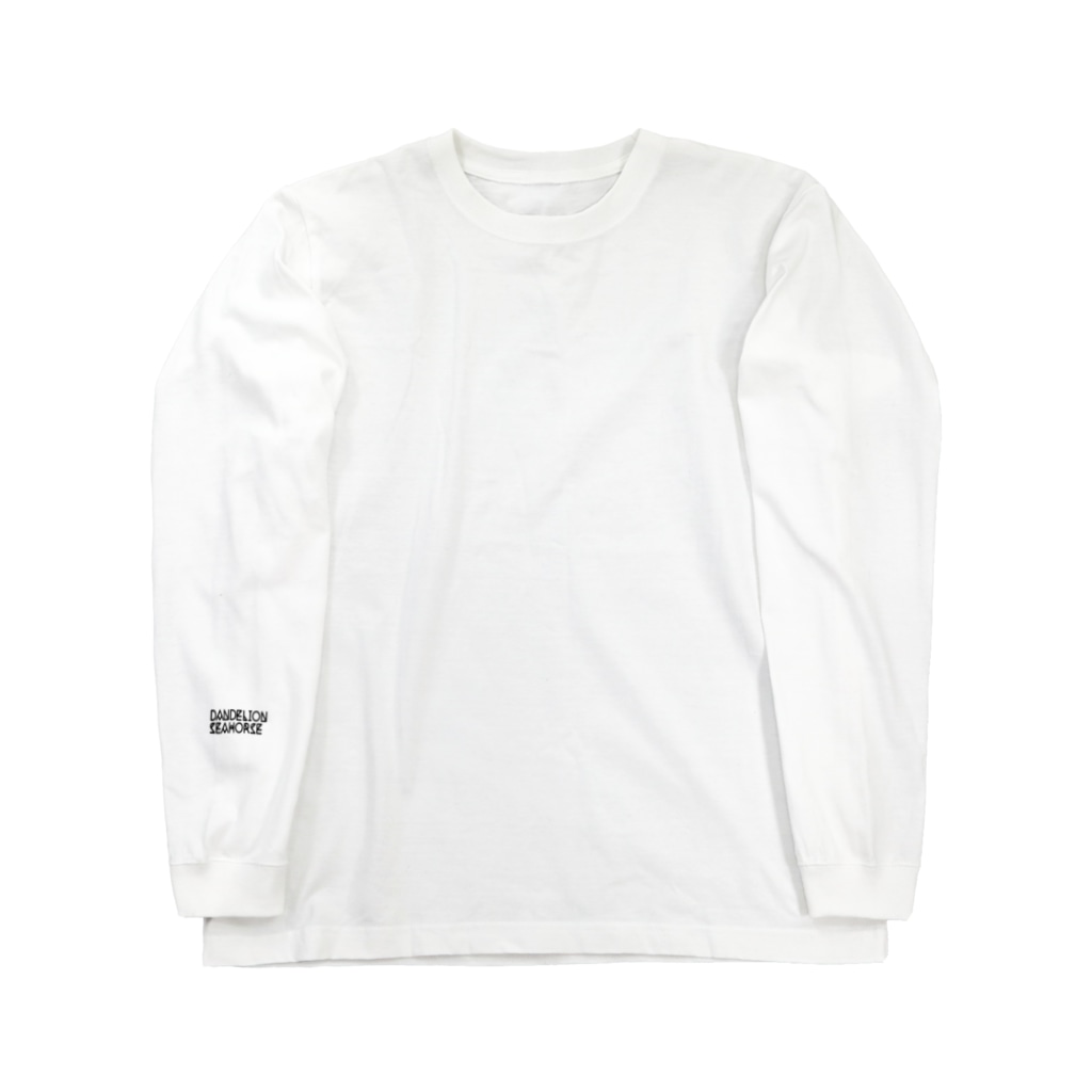 Dandelion Seahorseのいそべ後ろ姿 Long Sleeve T-Shirt
