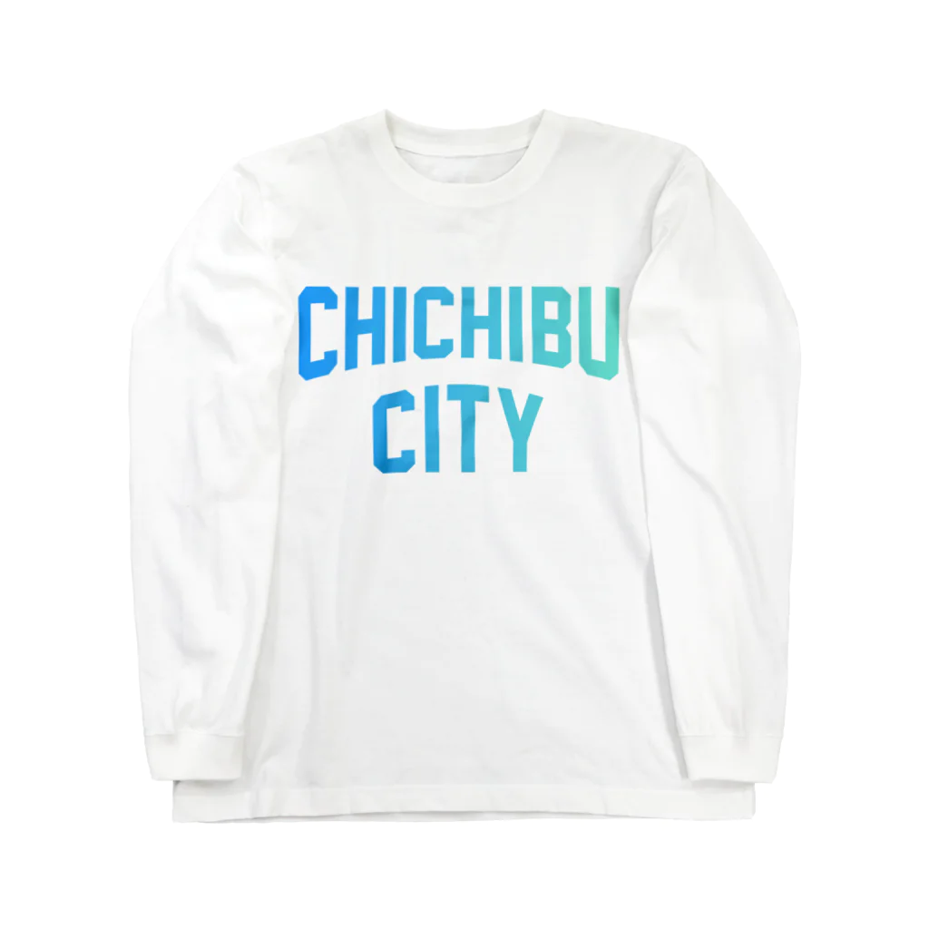 JIMOTOE Wear Local Japanの秩父市 CHICHIBU CITY Long Sleeve T-Shirt