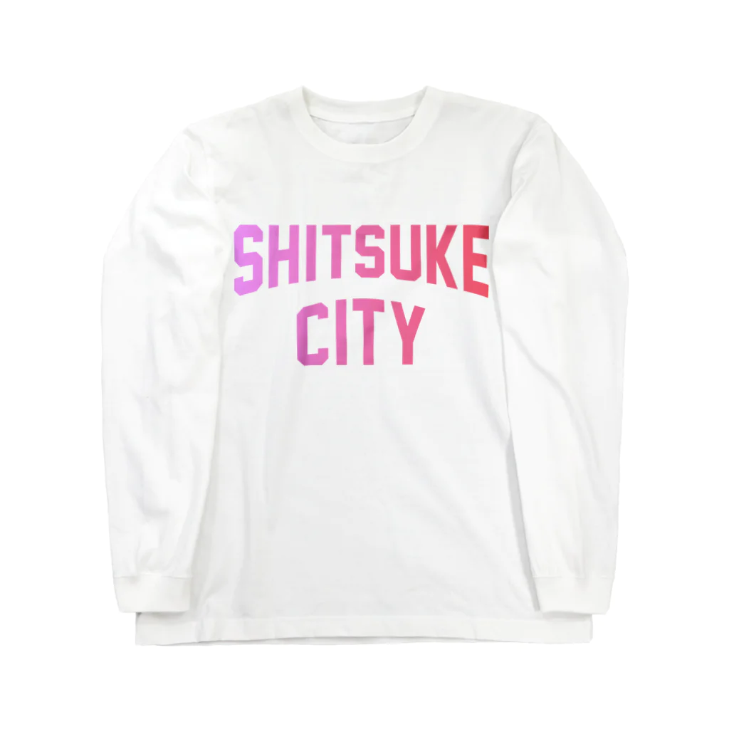 JIMOTOE Wear Local Japanの下野市 SHITSUKE CITY ロングスリーブTシャツ