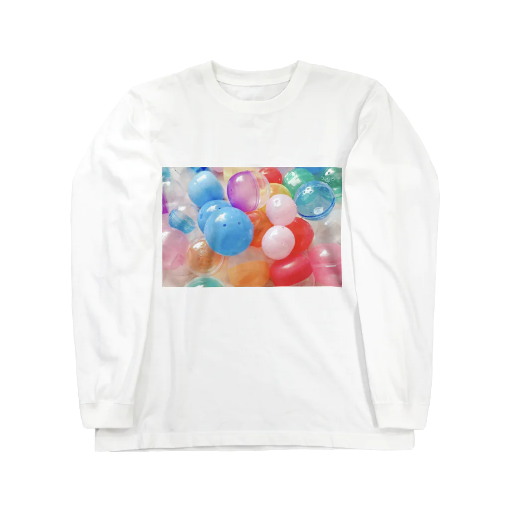 しろこのかぷせるこれくしょん Long Sleeve T-Shirt