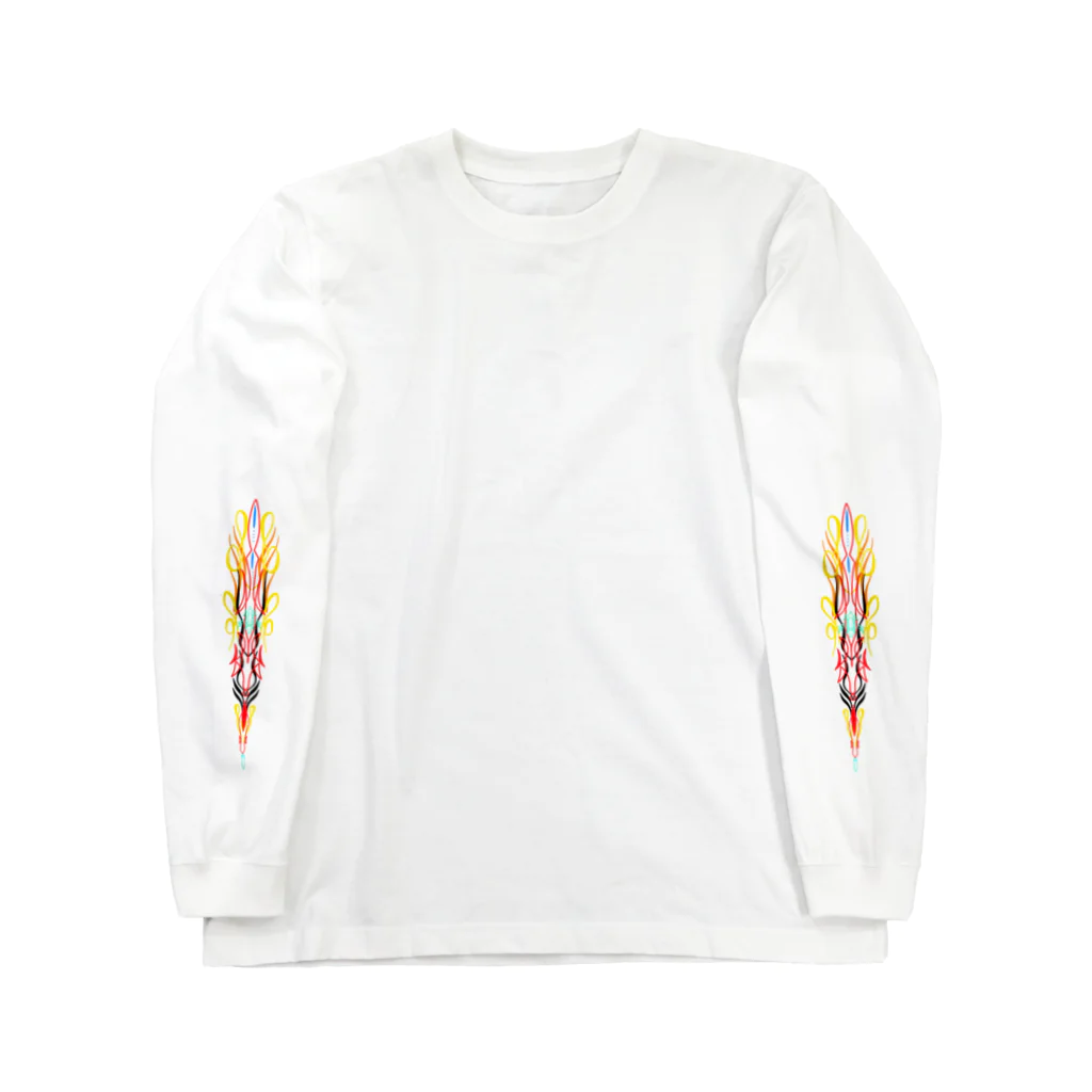 alligator_artのalligator art Long Sleeve T-Shirt