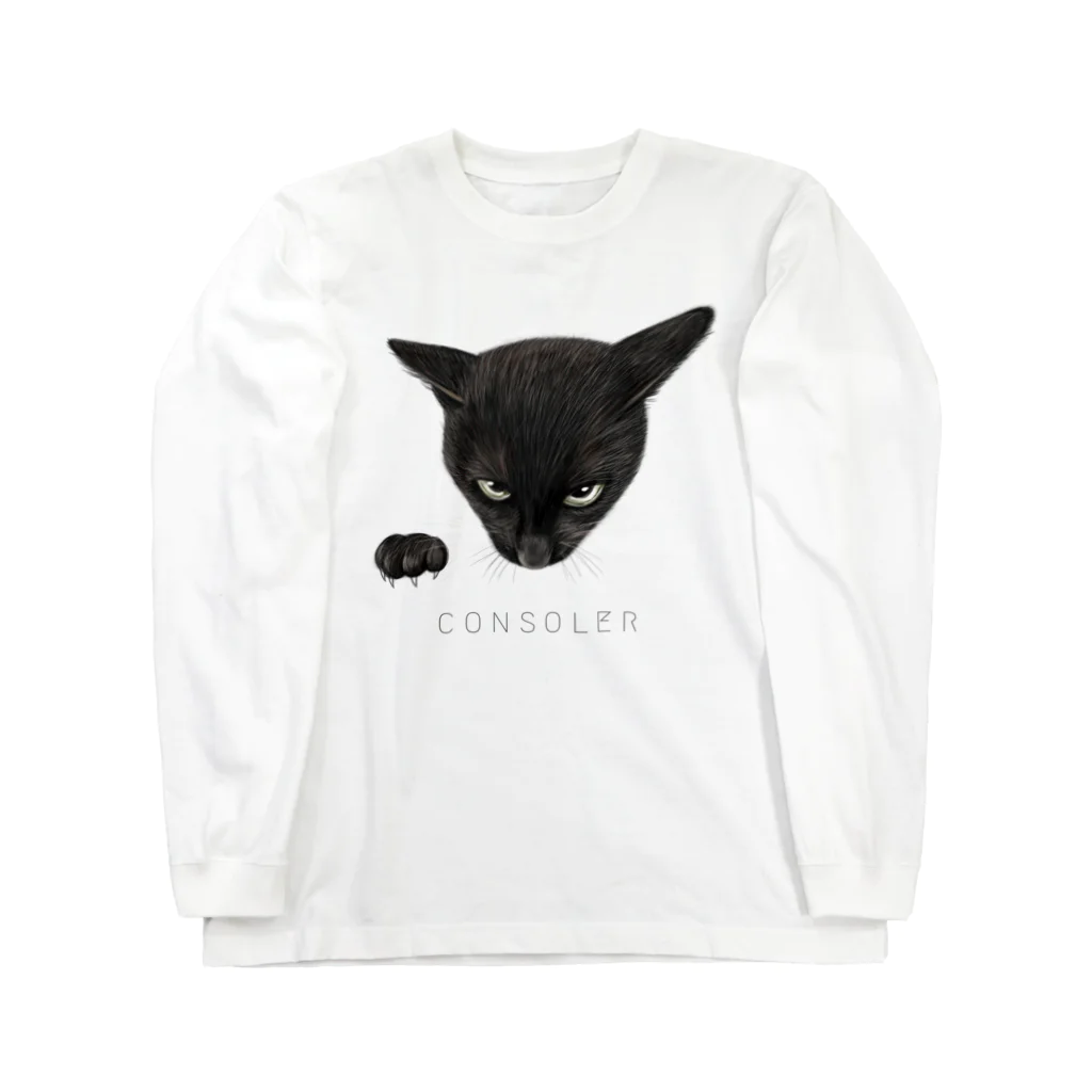 CONSOLER(コンソレ)のCONSOLER 猫 004 ロングスリーブTシャツ