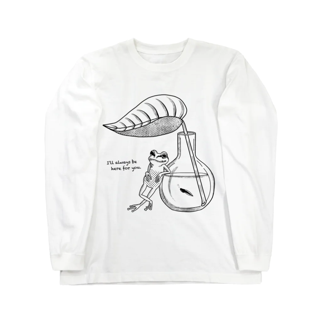 Pentosのカエルの親子 Long Sleeve T-Shirt