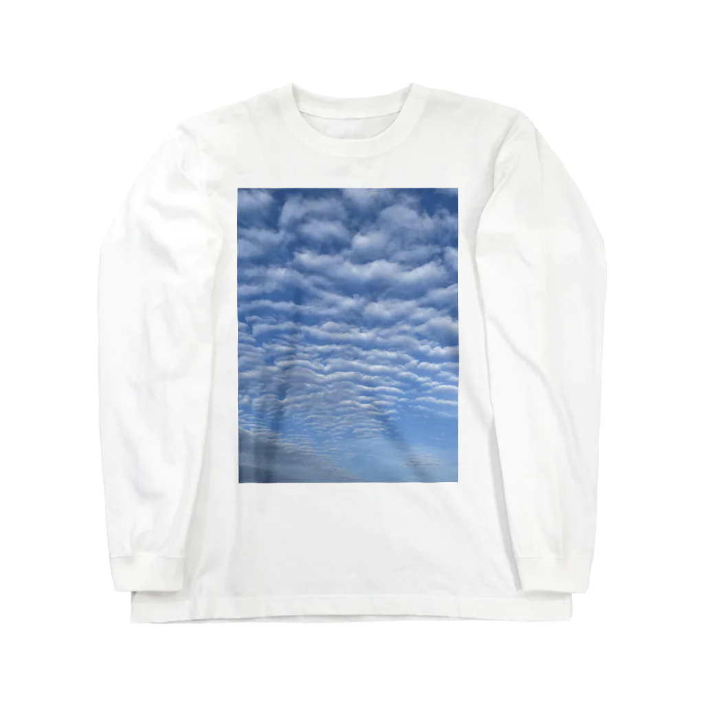 Rice Cube Dominoの春空 Long Sleeve T-Shirt