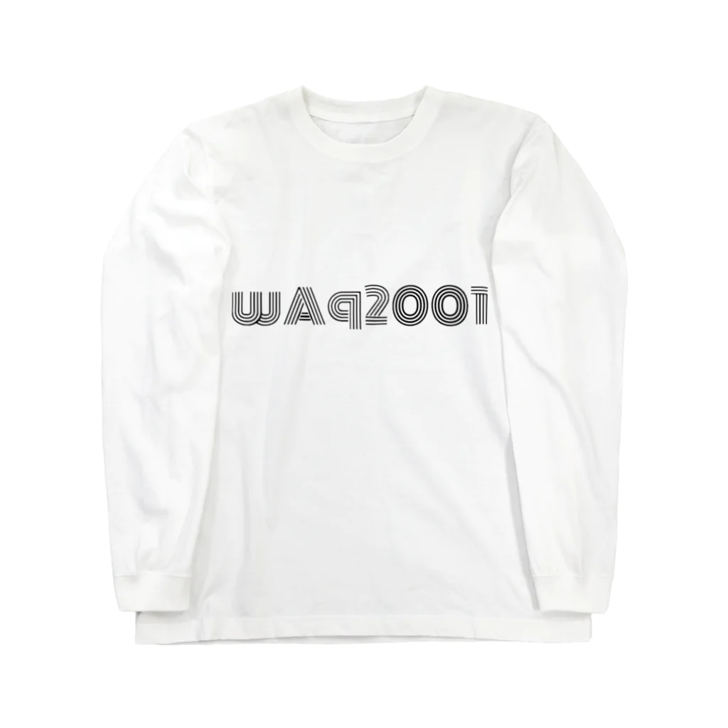 ホワホワのwAq2001 ロングスリーブTシャツ