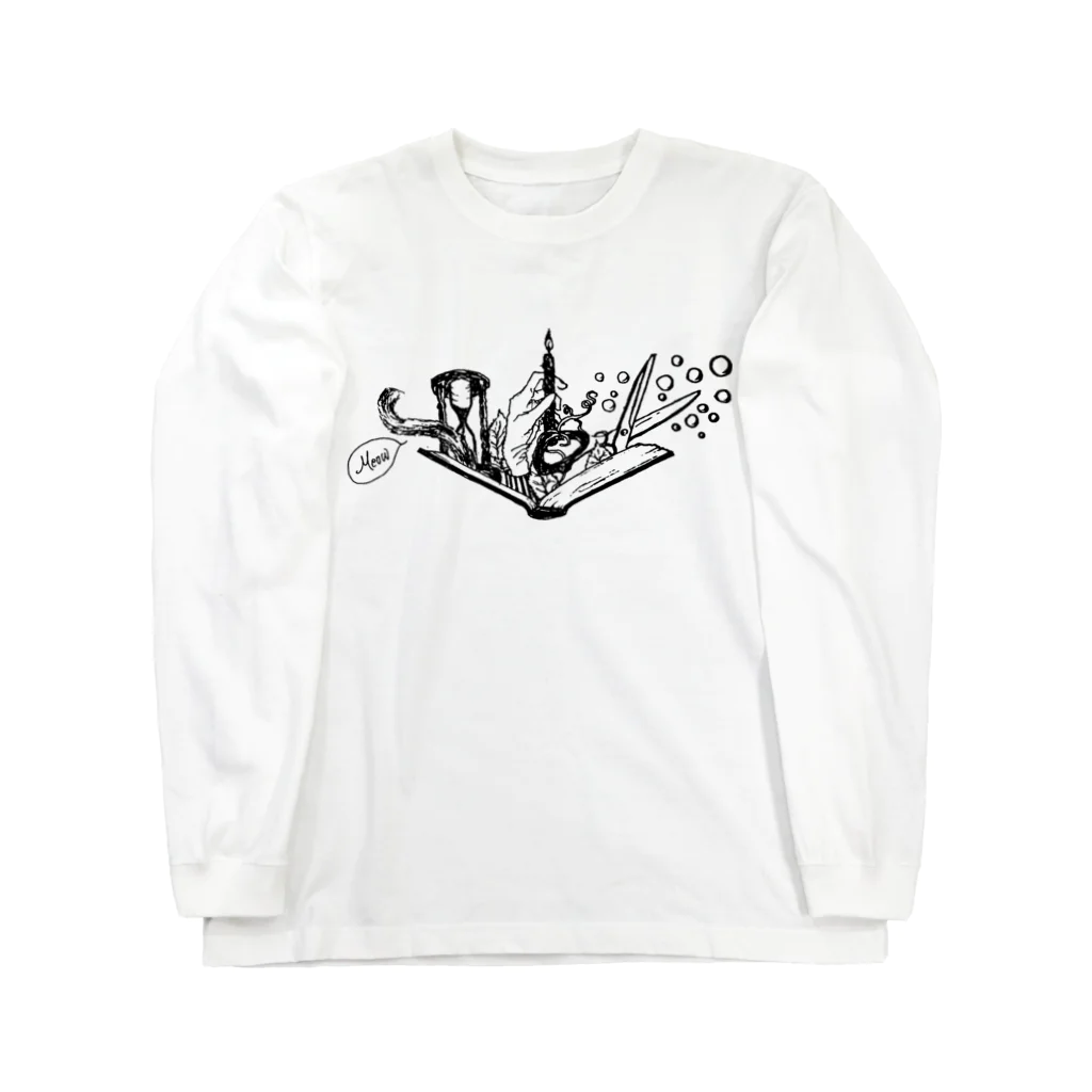 LUNARHOLIC STOREの-Noir+Angelique- メモリアルイラスト柄シリーズ Long Sleeve T-Shirt