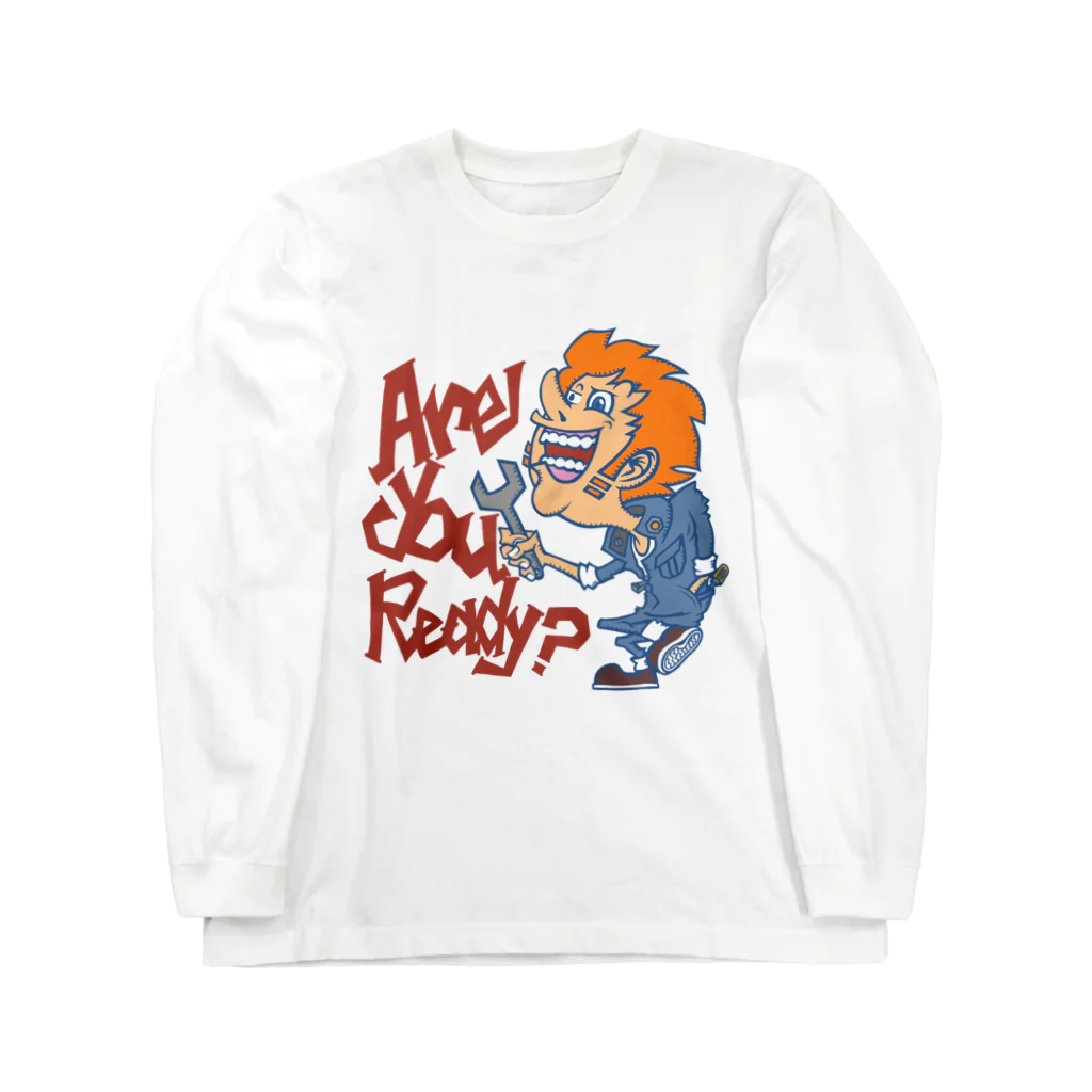 118designのAre you ready? Long Sleeve T-Shirt