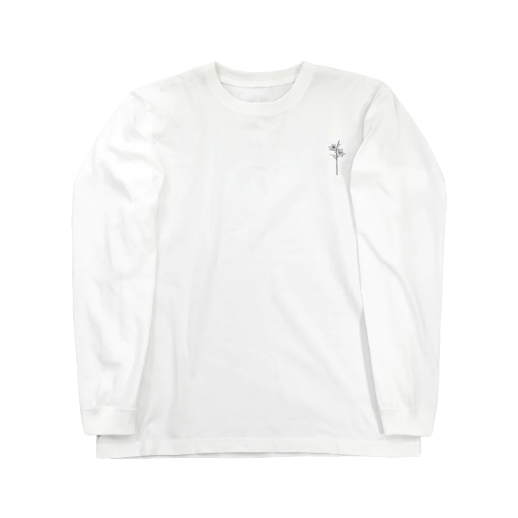 keiyakojimaの1524_white_typeA ロングスリーブTシャツ