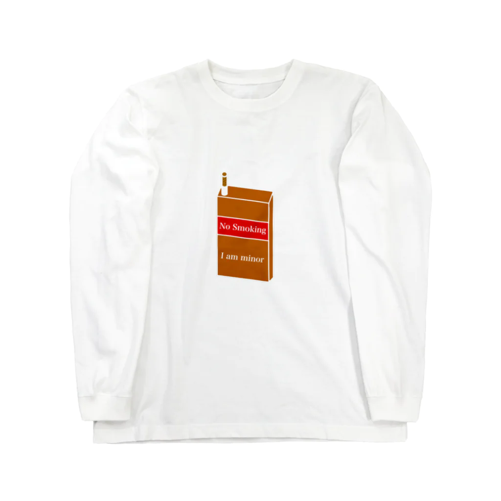 RyuZin　～Feel free～のNo Smoking I am minor Long Sleeve T-Shirt