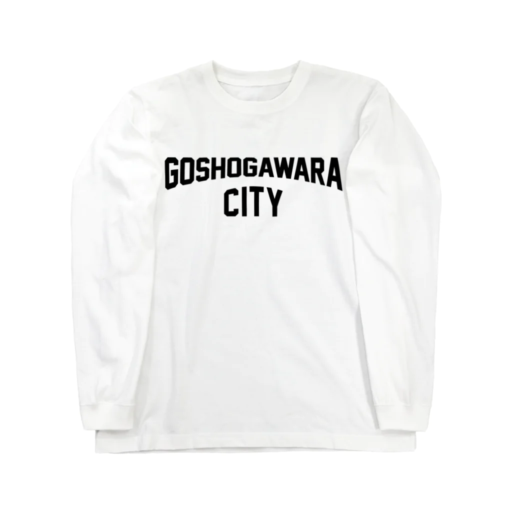 JIMOTO Wear Local Japanの五所川原市 GOSHOGAWARA CITY ロングスリーブTシャツ