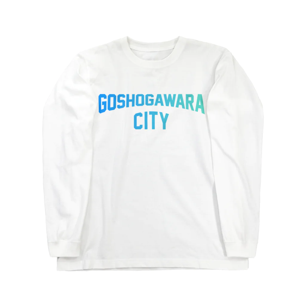 JIMOTO Wear Local Japanの五所川原市 GOSHOGAWARA CITY ロングスリーブTシャツ
