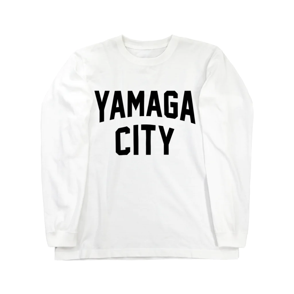 JIMOTOE Wear Local Japanの山鹿市 YAMAGA CITY Long Sleeve T-Shirt