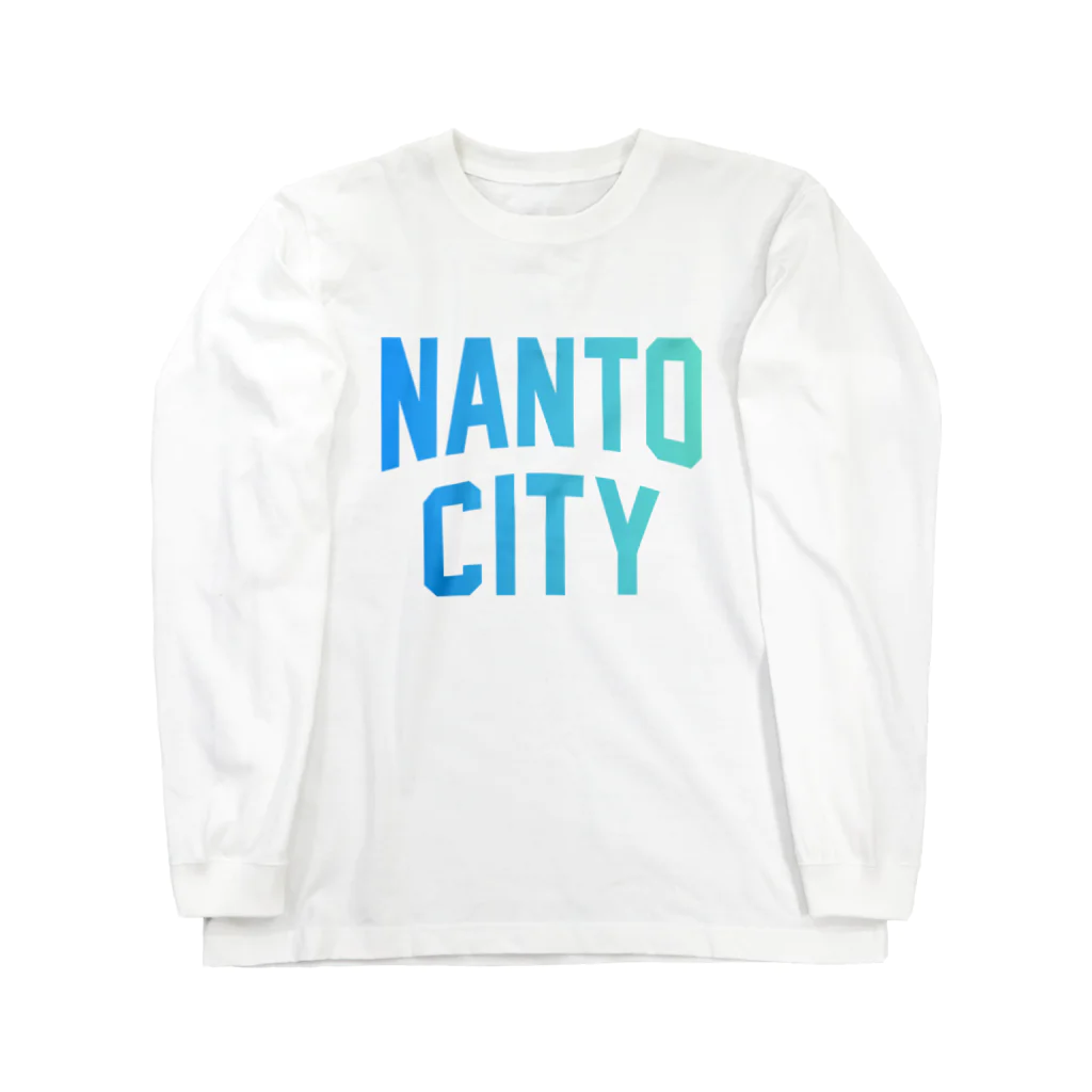 JIMOTOE Wear Local Japanの南砺市 NANTO CITY ロングスリーブTシャツ