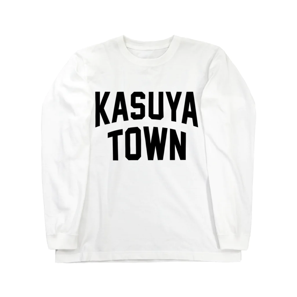 JIMOTOE Wear Local Japanの粕屋町市 KASUYA CITY Long Sleeve T-Shirt