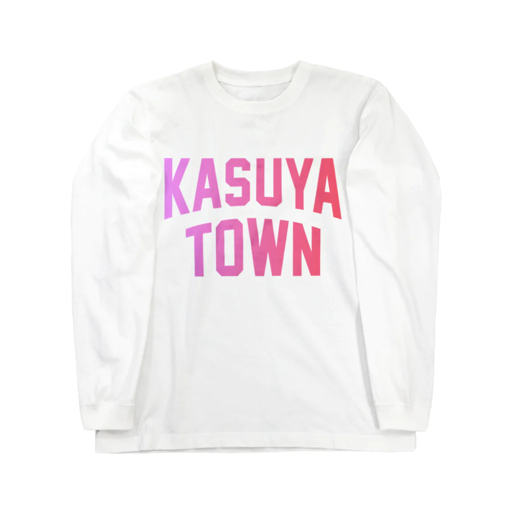 JIMOTOE Wear Local Japanの粕屋町市 KASUYA CITY Long Sleeve T-Shirt