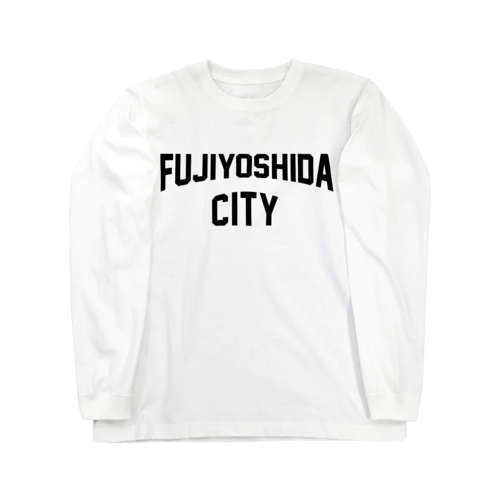 JIMOTOE Wear Local Japanの富士吉田市 FUJI YOSHIDA CITY Long Sleeve T-Shirt