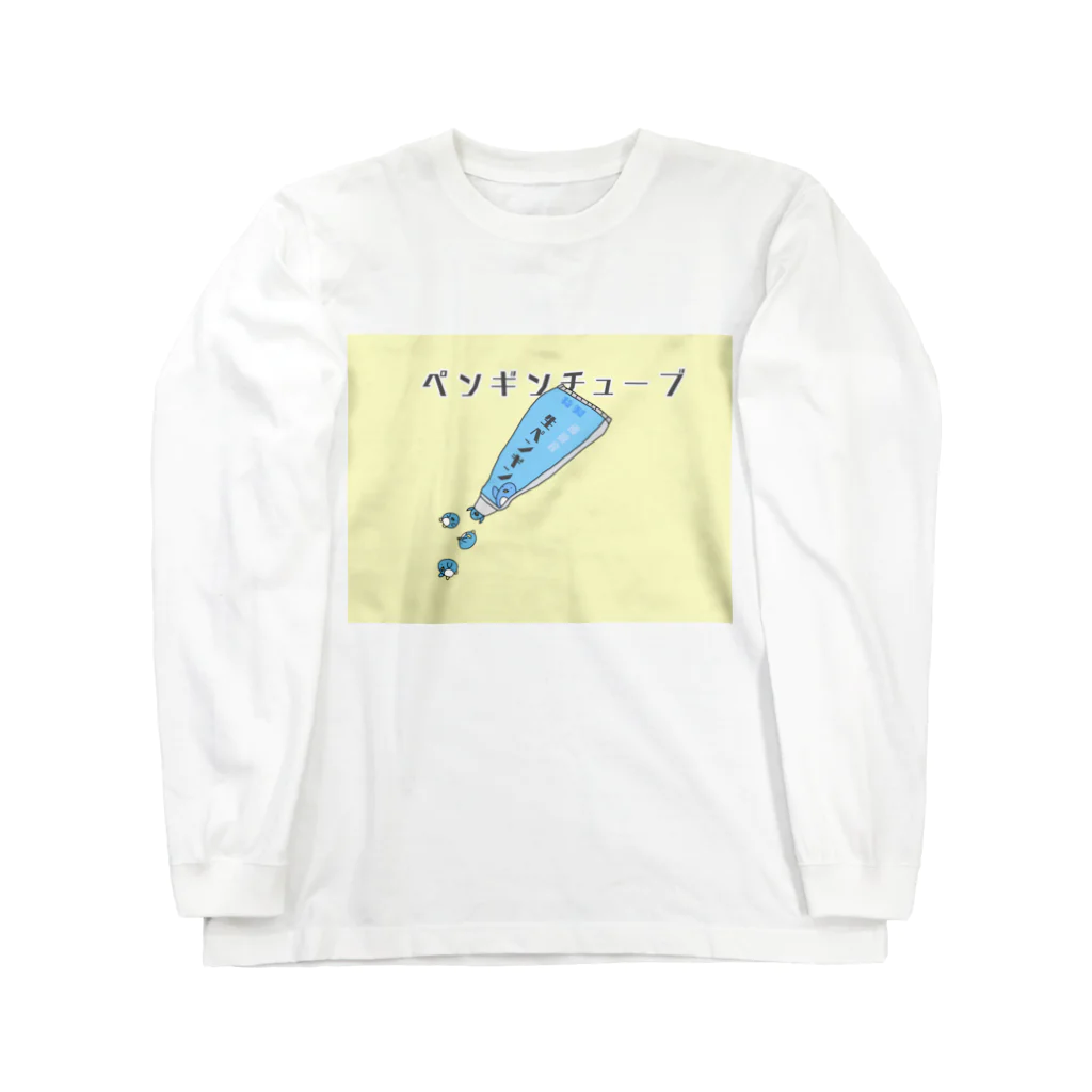 タビドリ雑貨店 ～真夏のクリスマス編～のペンギンチューブ Long Sleeve T-Shirt