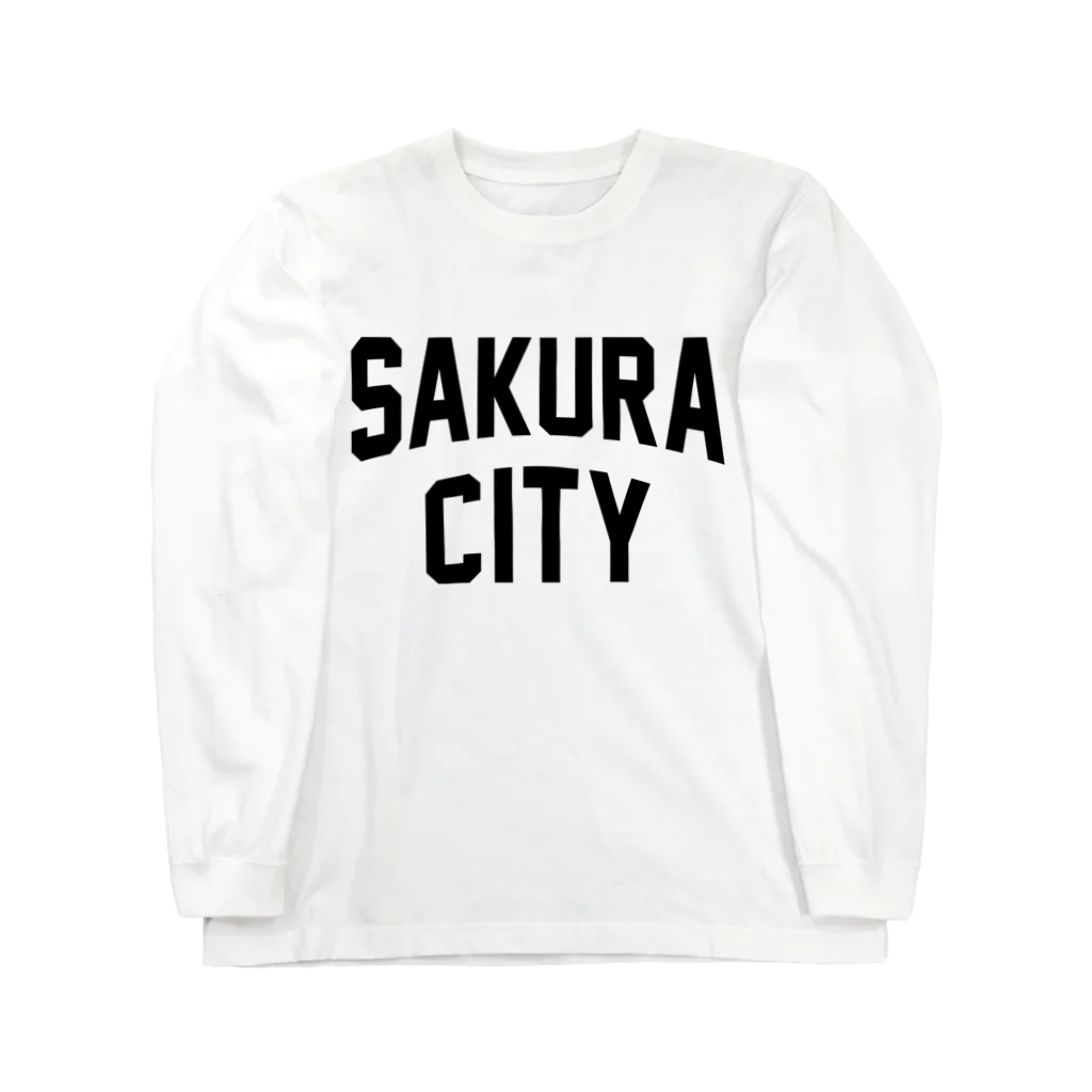 JIMOTOE Wear Local Japanのさくら市 SAKURA CITY Long Sleeve T-Shirt