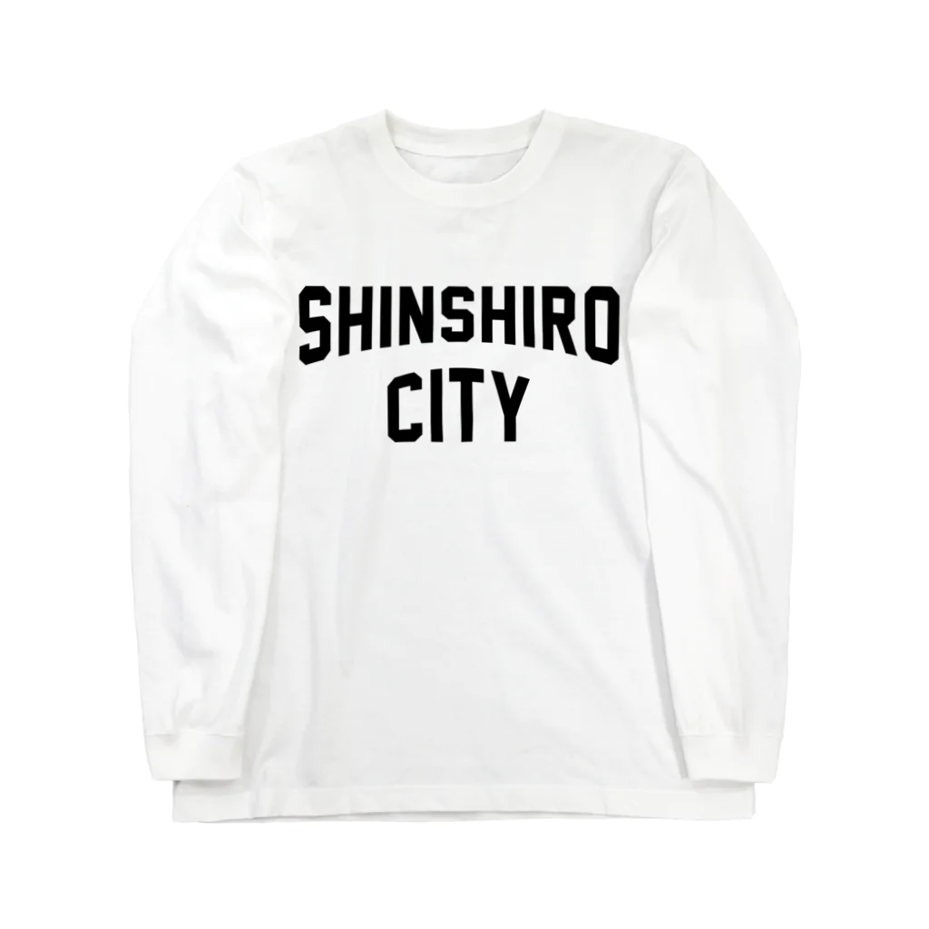 JIMOTOE Wear Local Japanの新城市 SHINSHIRO CITY Long Sleeve T-Shirt