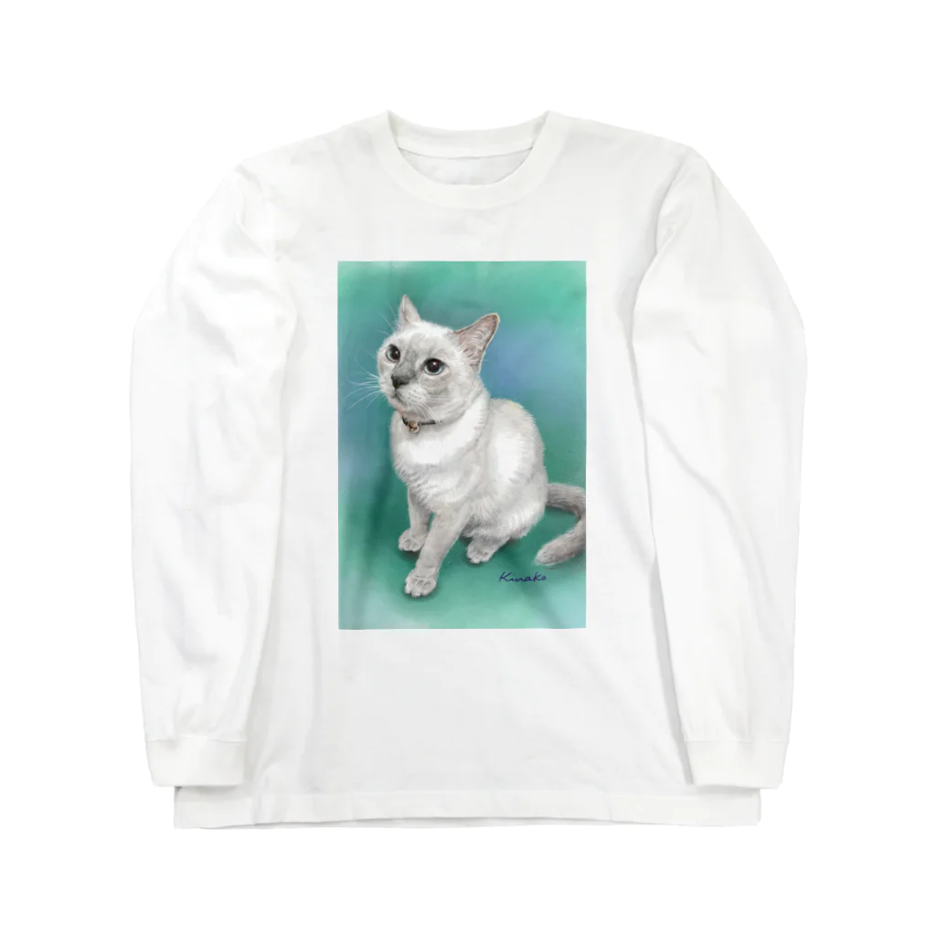 kinako-japanのトンキニーズのビーちゃん Long Sleeve T-Shirt