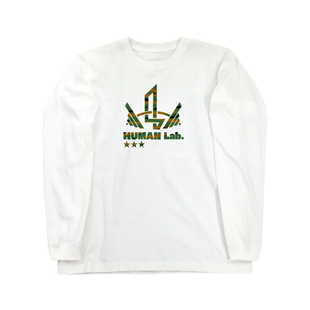 おうちファッションの新HUMAN Lab.アパレル　カモ Long Sleeve T-Shirt