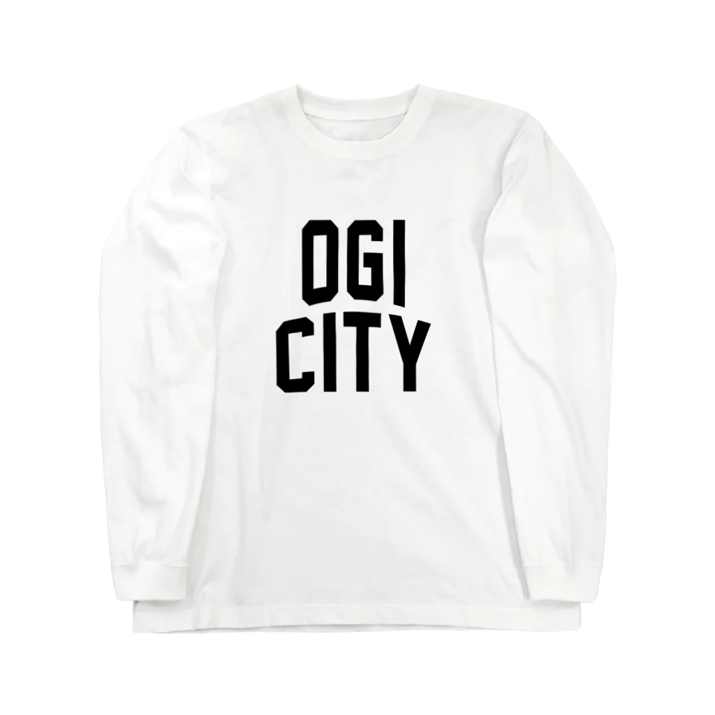 JIMOTOE Wear Local Japanの小城市 OGI CITY Long Sleeve T-Shirt