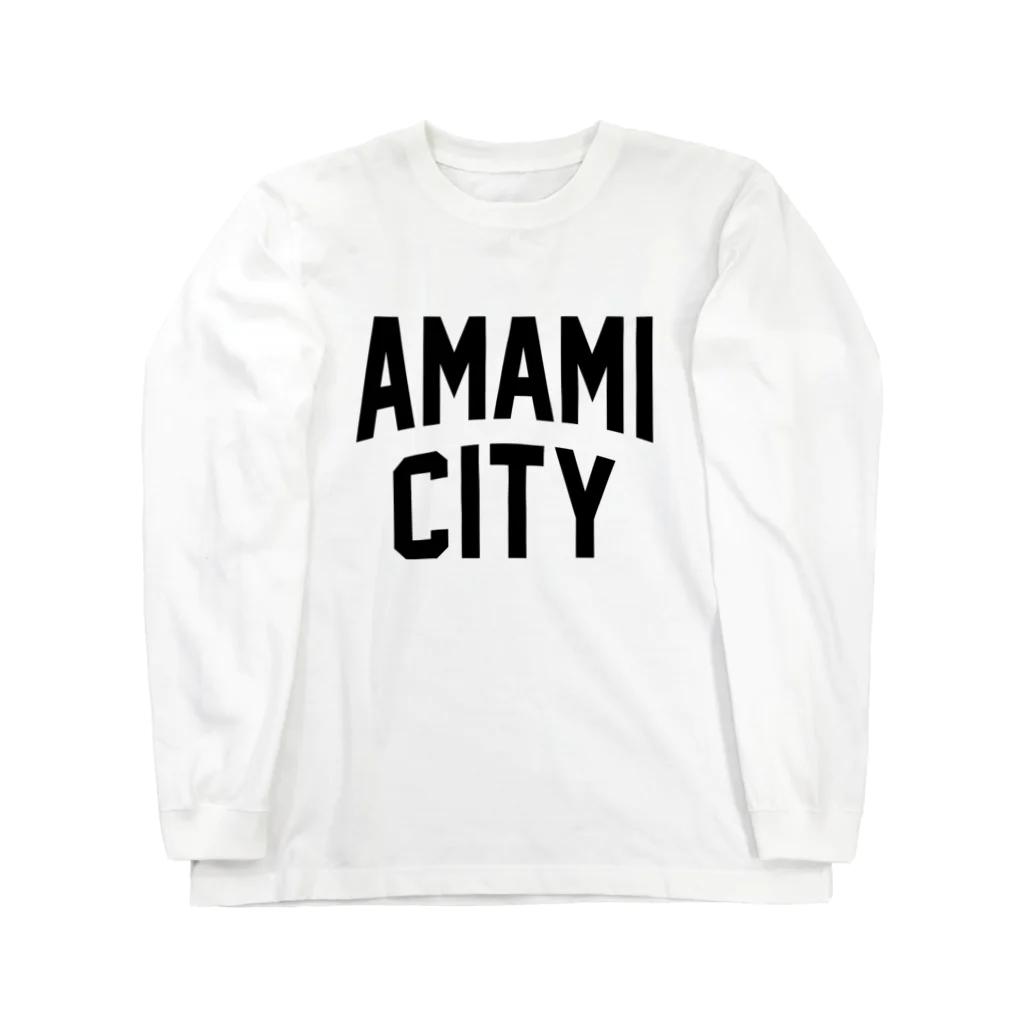 JIMOTOE Wear Local Japanの奄美市 AMAMI CITY ロングスリーブTシャツ