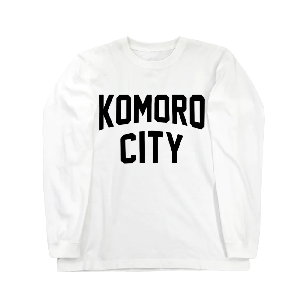 JIMOTOE Wear Local Japanの小諸市 KOMORO CITY Long Sleeve T-Shirt