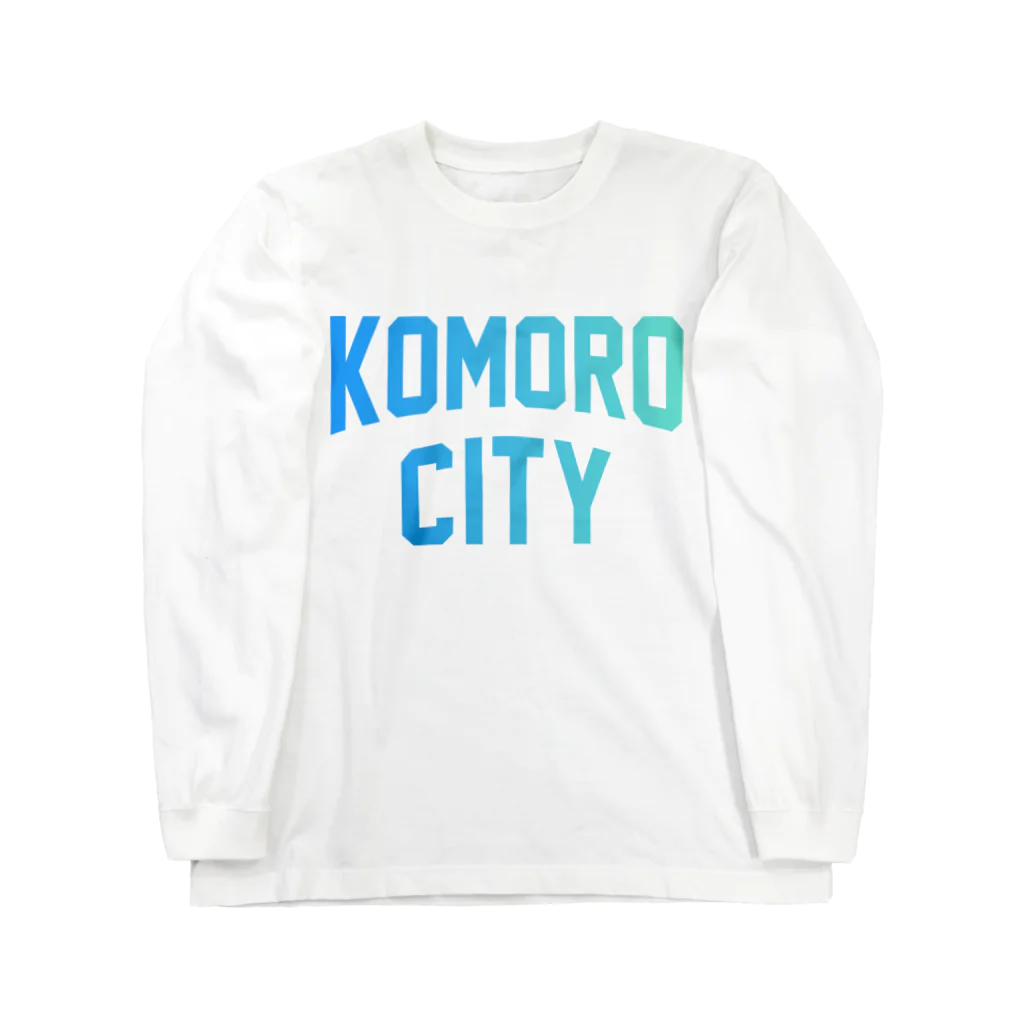 JIMOTOE Wear Local Japanの小諸市 KOMORO CITY Long Sleeve T-Shirt