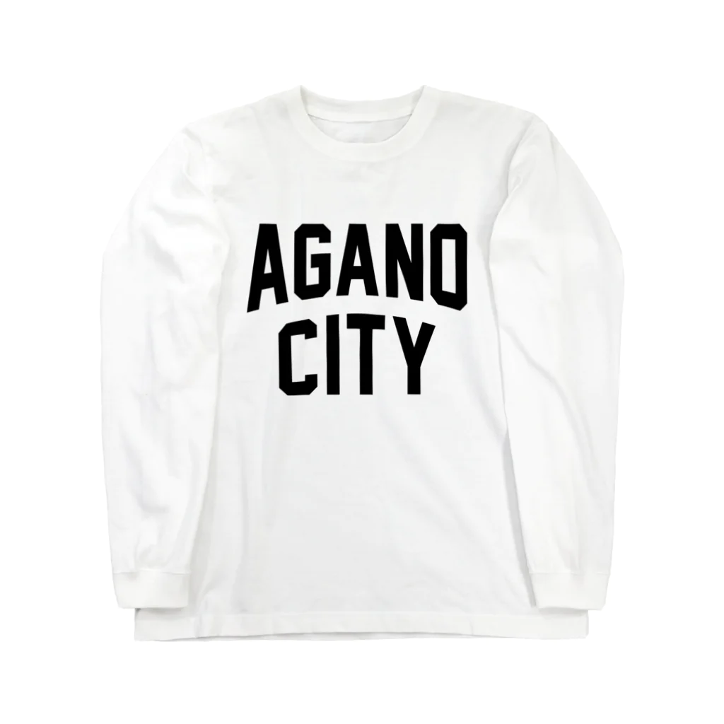 JIMOTOE Wear Local Japanの阿賀野市 AGANO CITY Long Sleeve T-Shirt