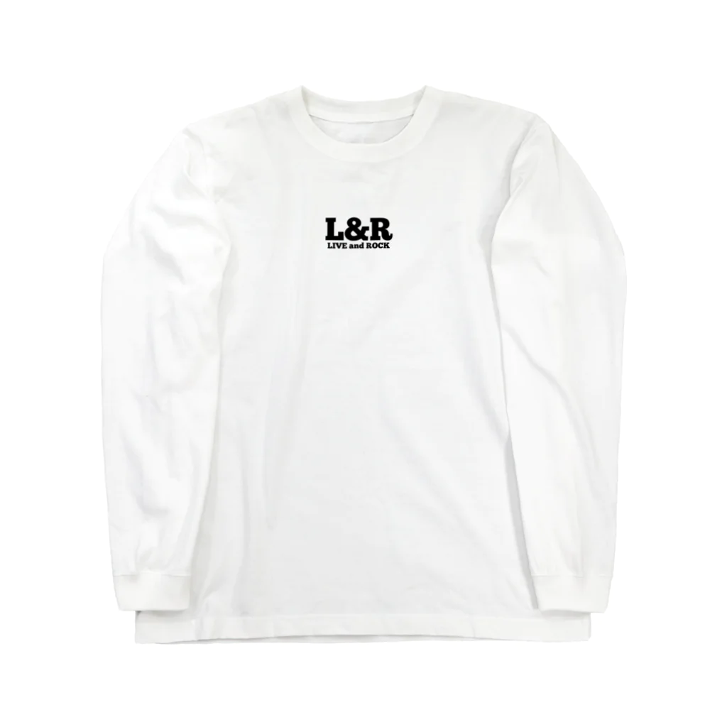 L&RのL&R  LIVE and ROCK ロングスリーブTシャツ