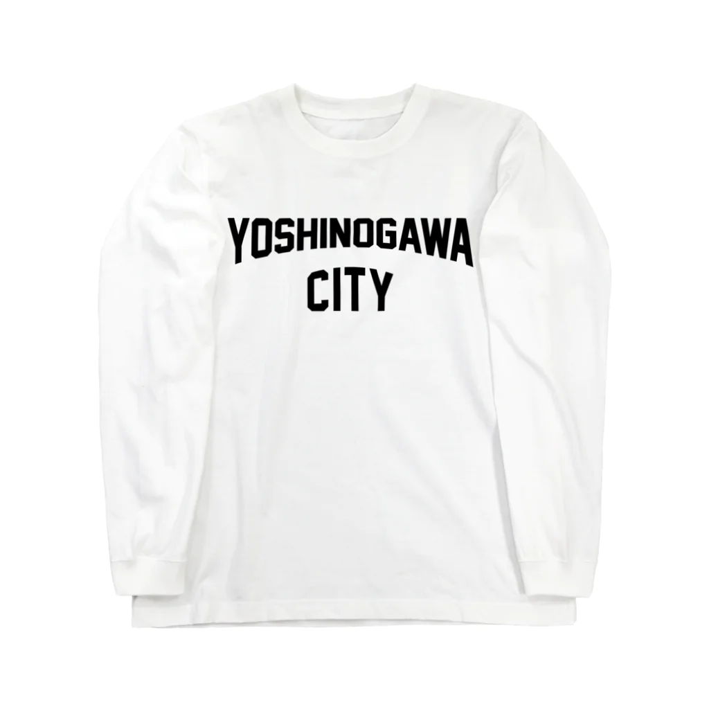 JIMOTOE Wear Local Japanの吉野川市 YOSHINOGAWA CITY Long Sleeve T-Shirt