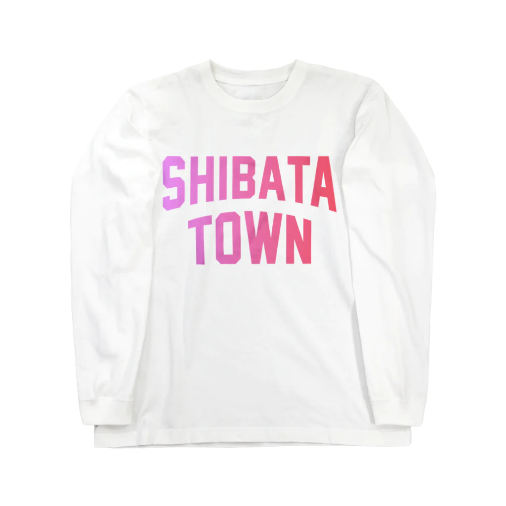 JIMOTOE Wear Local Japanの柴田町 SHIBATA TOWN Long Sleeve T-Shirt