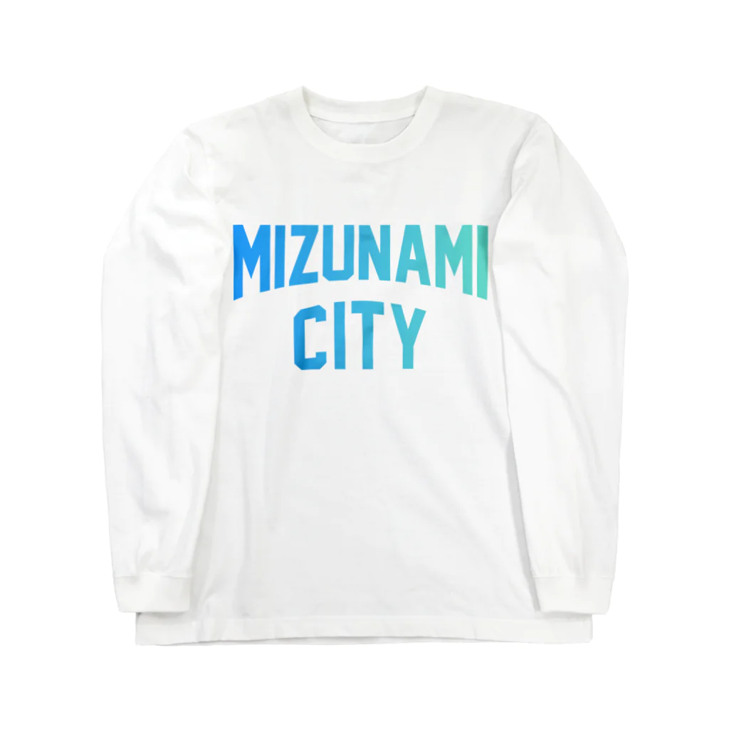 JIMOTOE Wear Local Japanの瑞浪市 MIZUNAMI CITY Long Sleeve T-Shirt