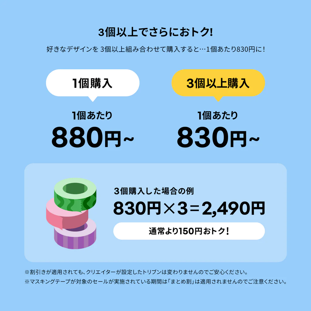 みけ猫 / ふじひと ( delpilot )のマスキングテープ通販
