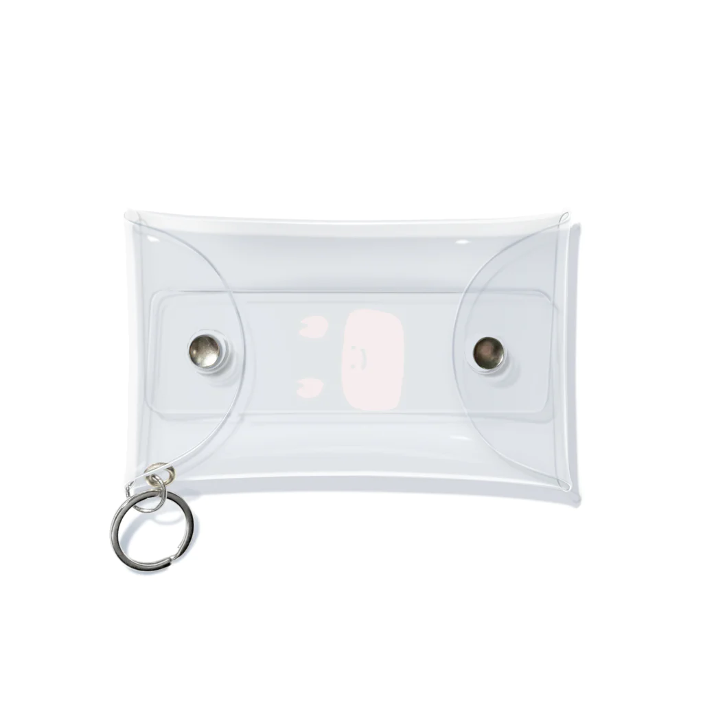 nopicityのゆるゆるカニちゃん Mini Clear Multipurpose Case