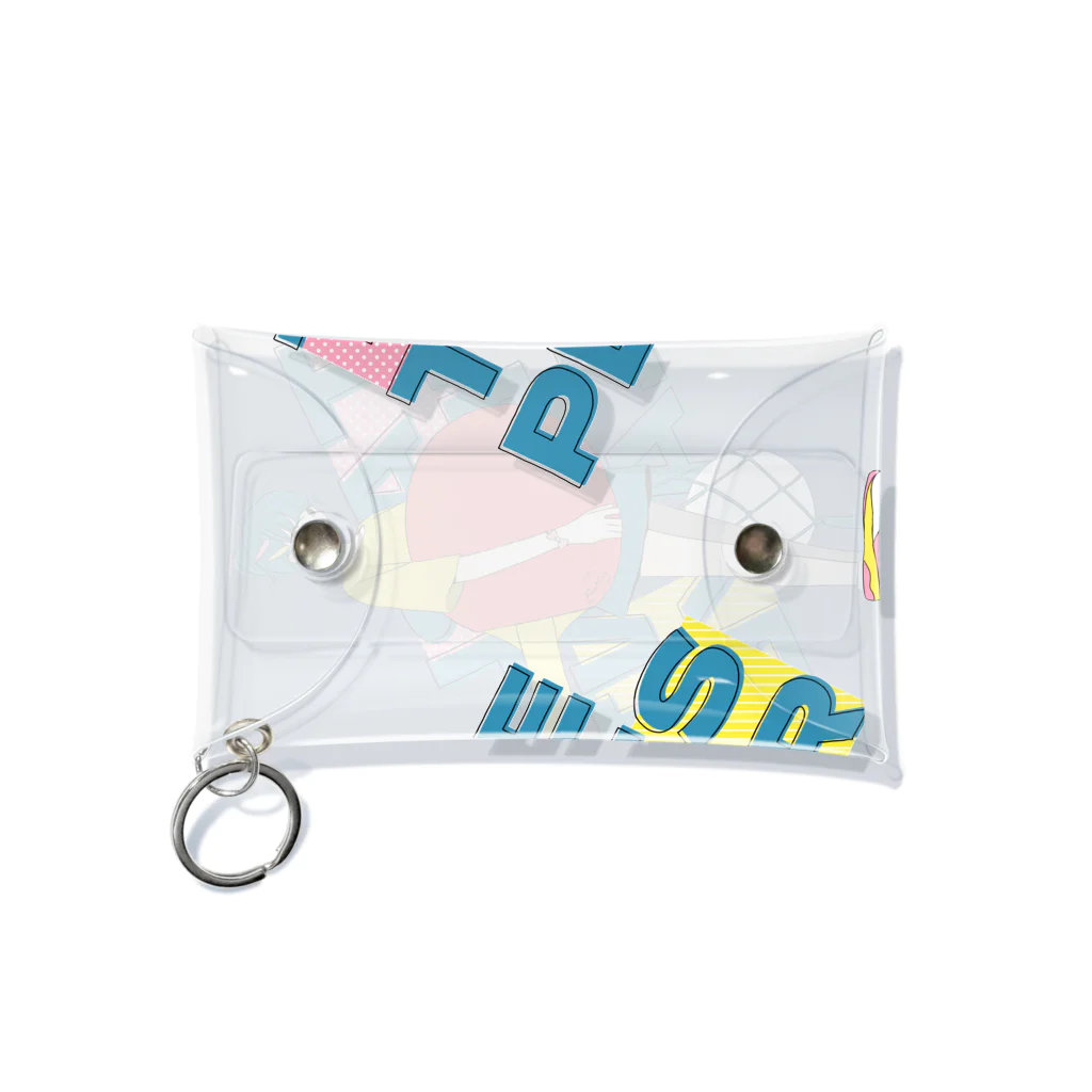 m_matsurikaのTable tennis player Mini Clear Multipurpose Case