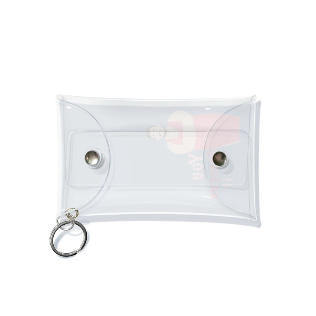 RainbowTokyoのYou deserve it Mini Clear Multipurpose Case